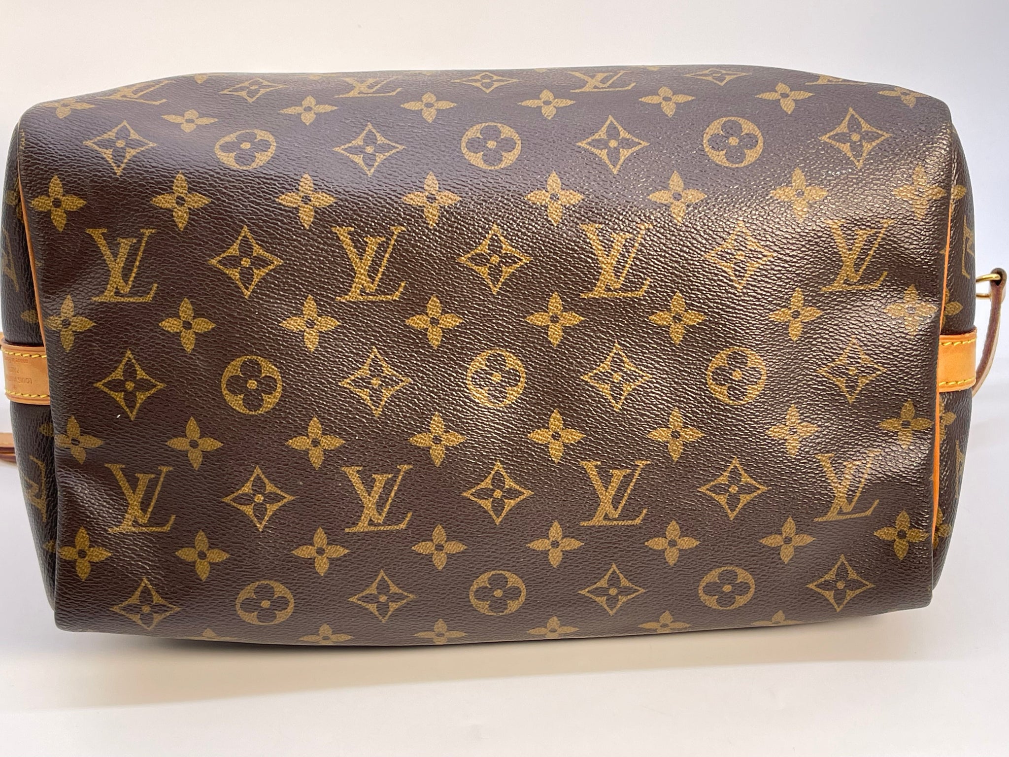 PRELOVED Louis Vuitton Black Empreinte Monogram Speedy Bandolier 20 Cr –  KimmieBBags LLC
