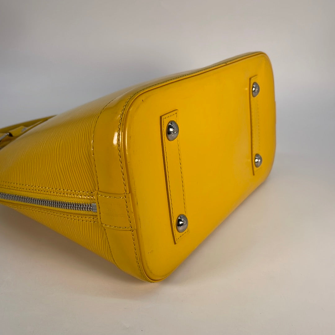 Louis Vuitton Epi Alma PM - Yellow Handle Bags, Handbags - LOU759418