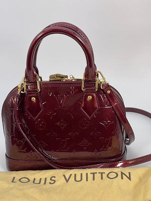 Louis Vuitton BB Alma Vernis Red Leather Crossbody Bag for Sale in Virginia  Beach, VA - OfferUp