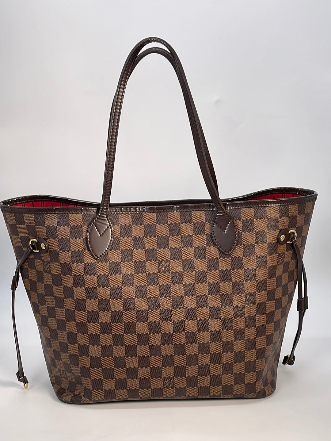 Louis Vuitton Damier Ebene Canvas Neverfull MM Bag Louis Vuitton