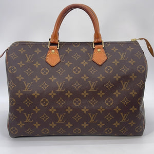 Louis Vuitton Pre Owned Monogram Canvas Speedy 35 Bag, $786, Bluefly