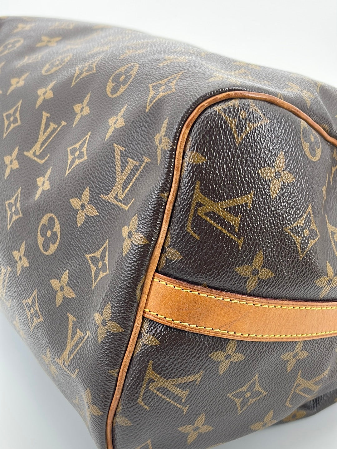 Preloved Louis Vuitton Monogram Speedy 30 Bandolier Bag DU1141 041823 ...