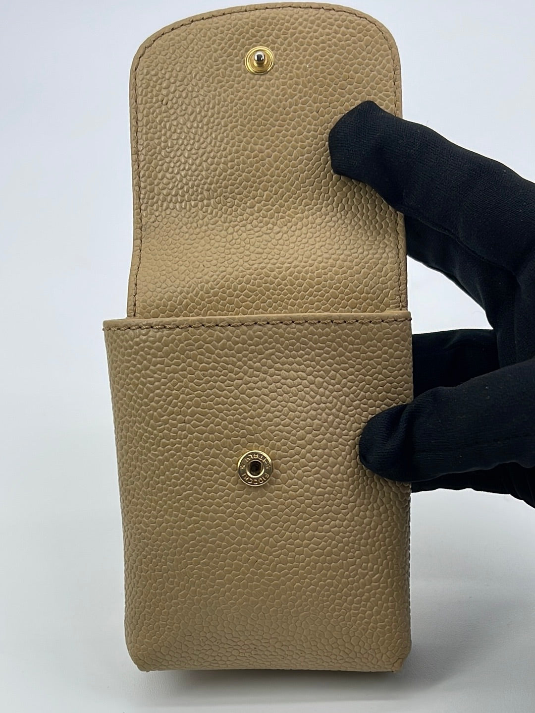 CHANEL - Pristine - Quilted Caviar Leather CC Airpod Pro Case / Neckla -  BougieHabit