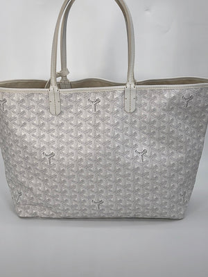 Goyar Saint Louis Junior White Ladies Handbag GOYARD Used – 銀蔵オンライン