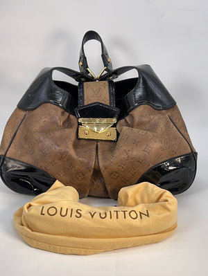  Louis Vuitton, Pre-Loved Damier Ebene Sarah NM, Brown
