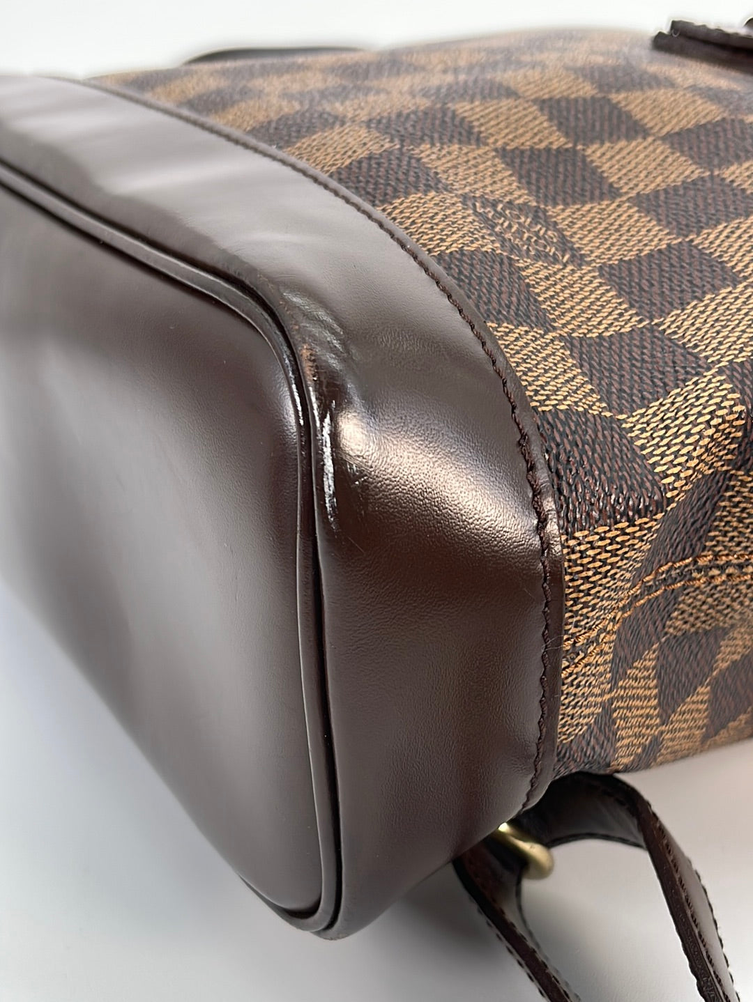 Preloved Louis Vuitton Damier Ebene Soho Backpack TH0042 081123