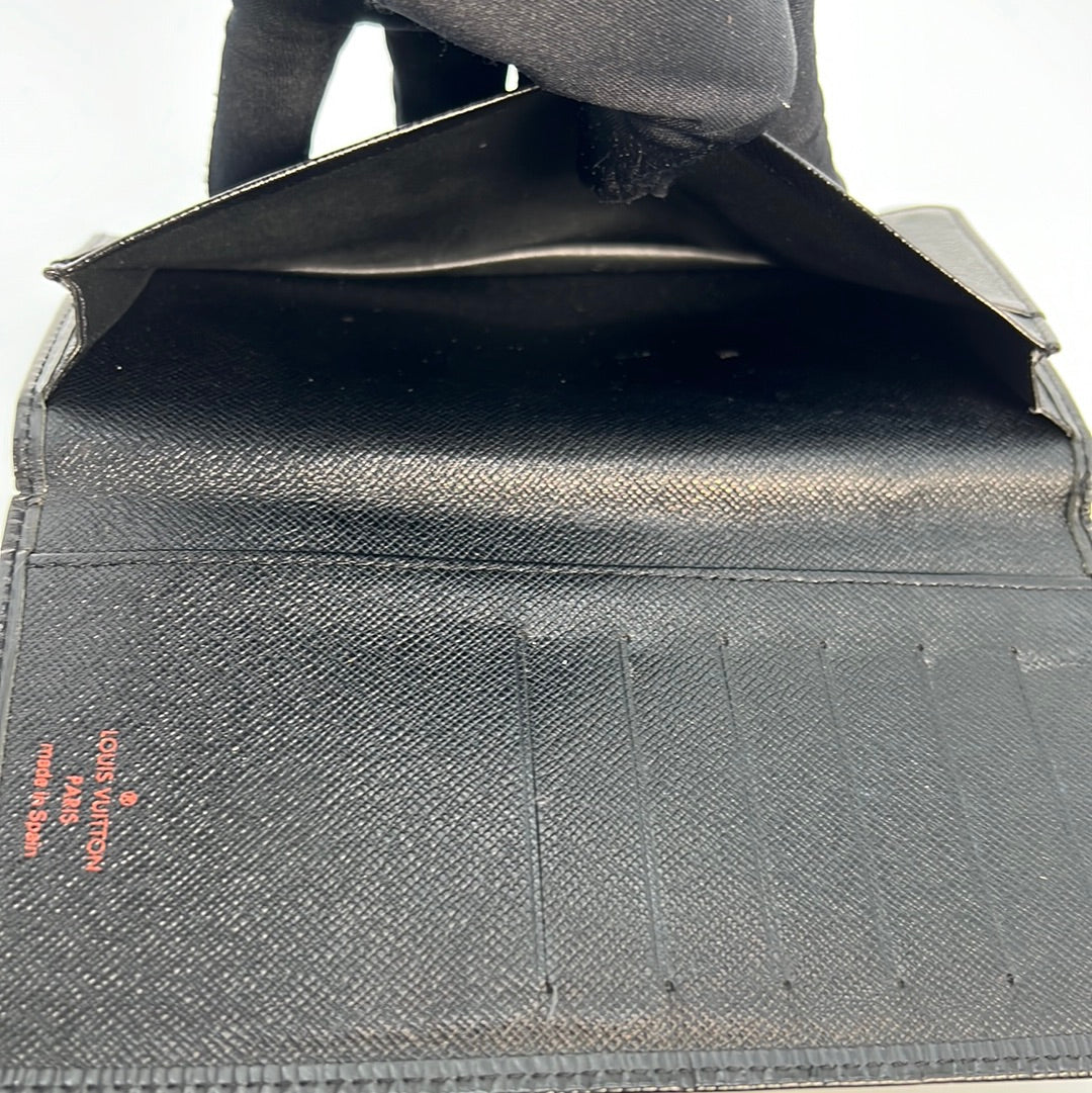 Louis Vuitton Epicea Taiga Leather Checkbook Wallet – LaVal's Lux