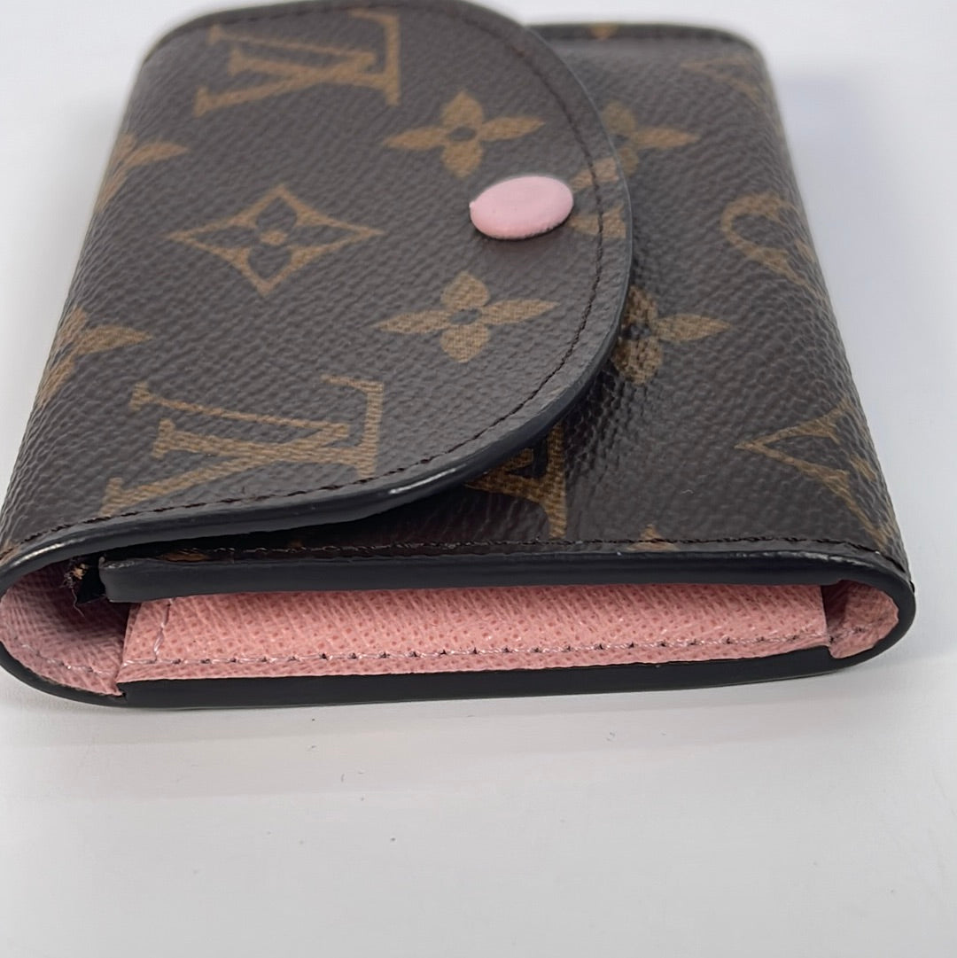 Luxurious Louis Vuitton Rosalie Coin Purse with Personalized Initials