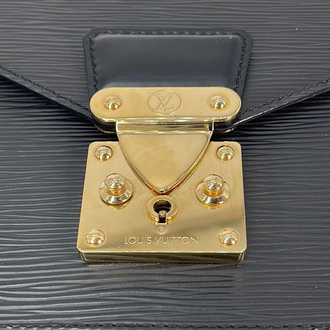 Pochette Sellier Dragonne Clutch Epi – Keeks Designer Handbags