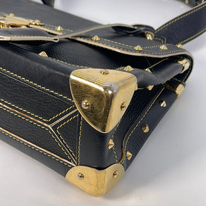 Louis Vuitton Black Suhali Handbag