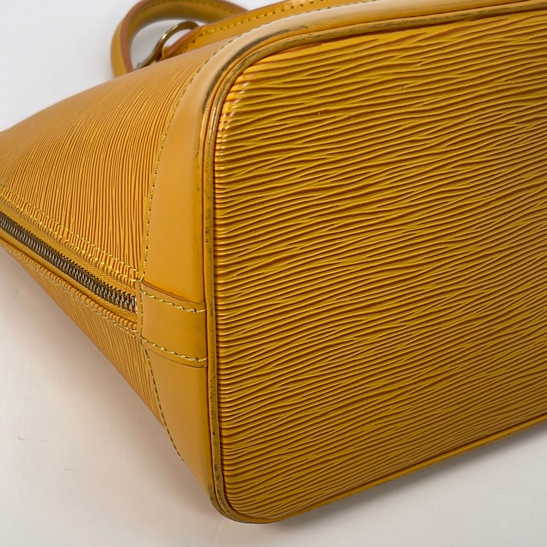 PRELOVED Louis Vuitton Yellow Epi Alma PM Bag MI0996 022223 – KimmieBBags  LLC