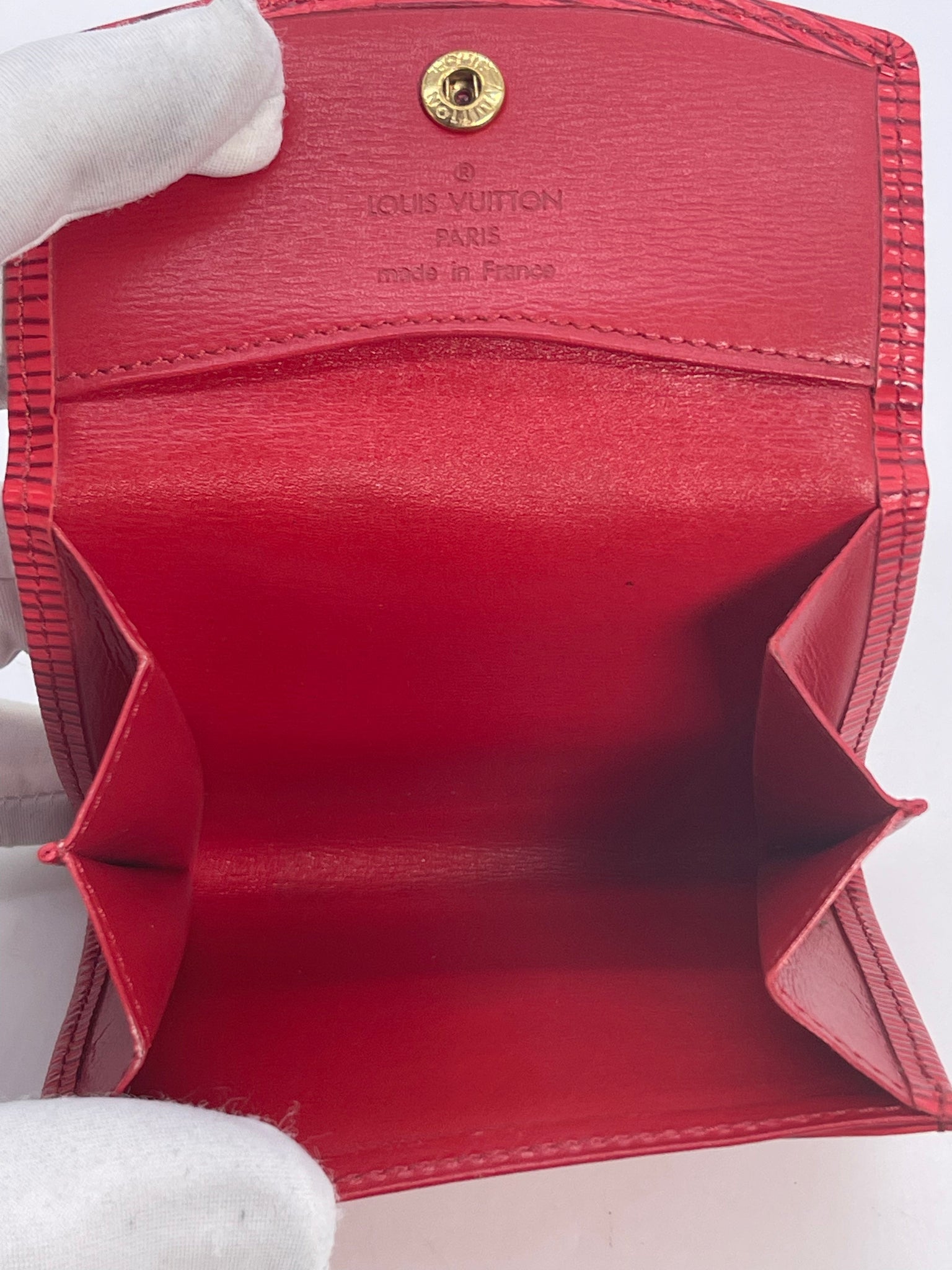 Louis Vuitton - Zippy Wallet - Red Epi Leather - SHW - Pre Loved