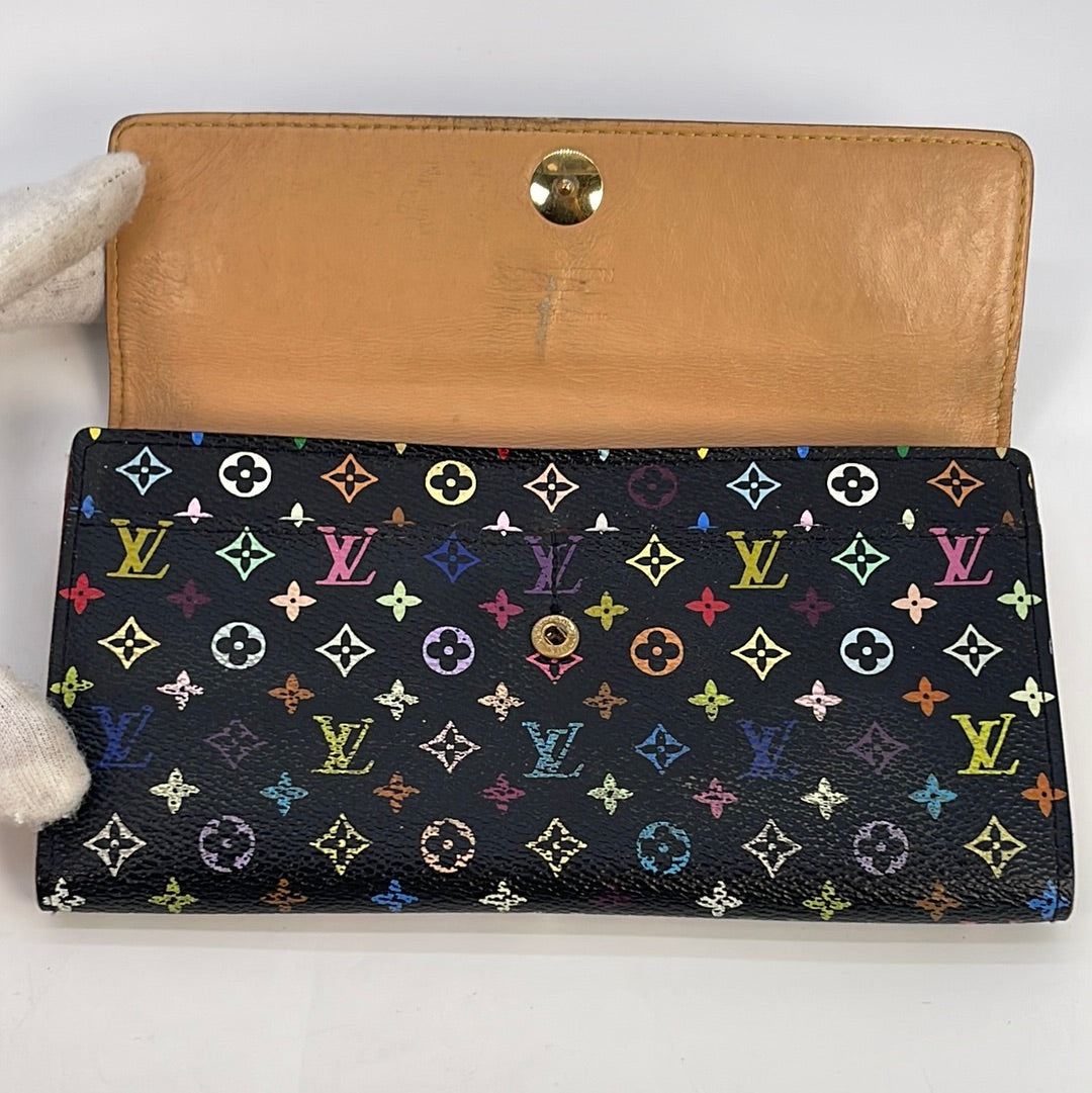 Louis Vuitton LV Sarah wallet new Brown Leather ref.302622 - Joli