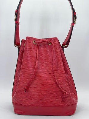 Louis Vuitton Epi Petit Noe Bucket Bag in 2023