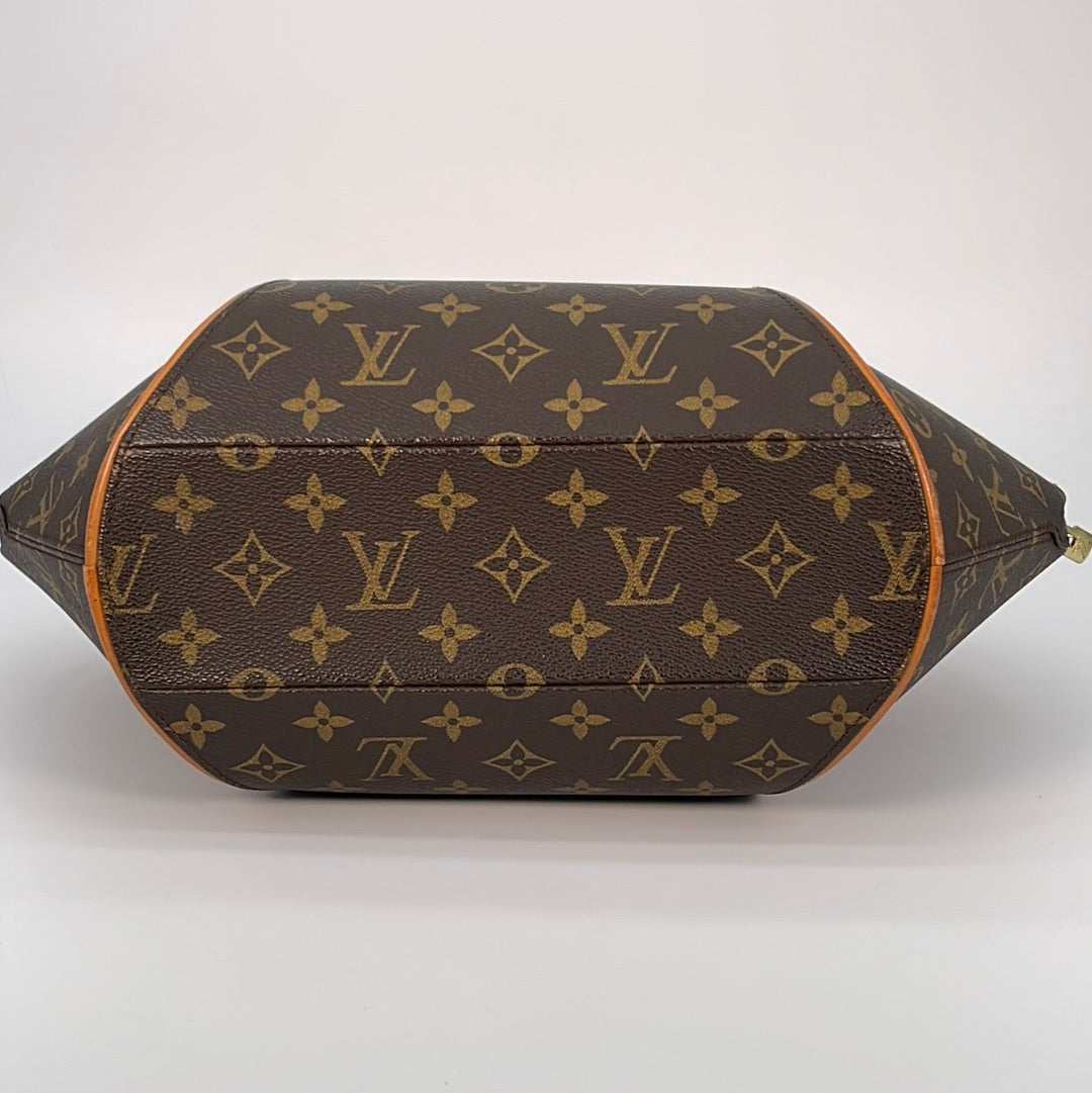 Auth Louis Vuitton Vintage Monogram Ellipse MM Hand Bag 1L010020n