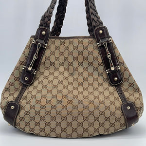 Hobo cloth tote Gucci Beige in Cloth - 35878305