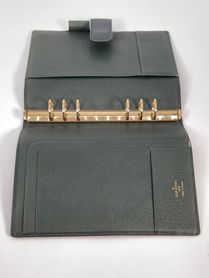Louis Vuitton Black Epi Leather Agenda Cover GM at Jill's Consignment