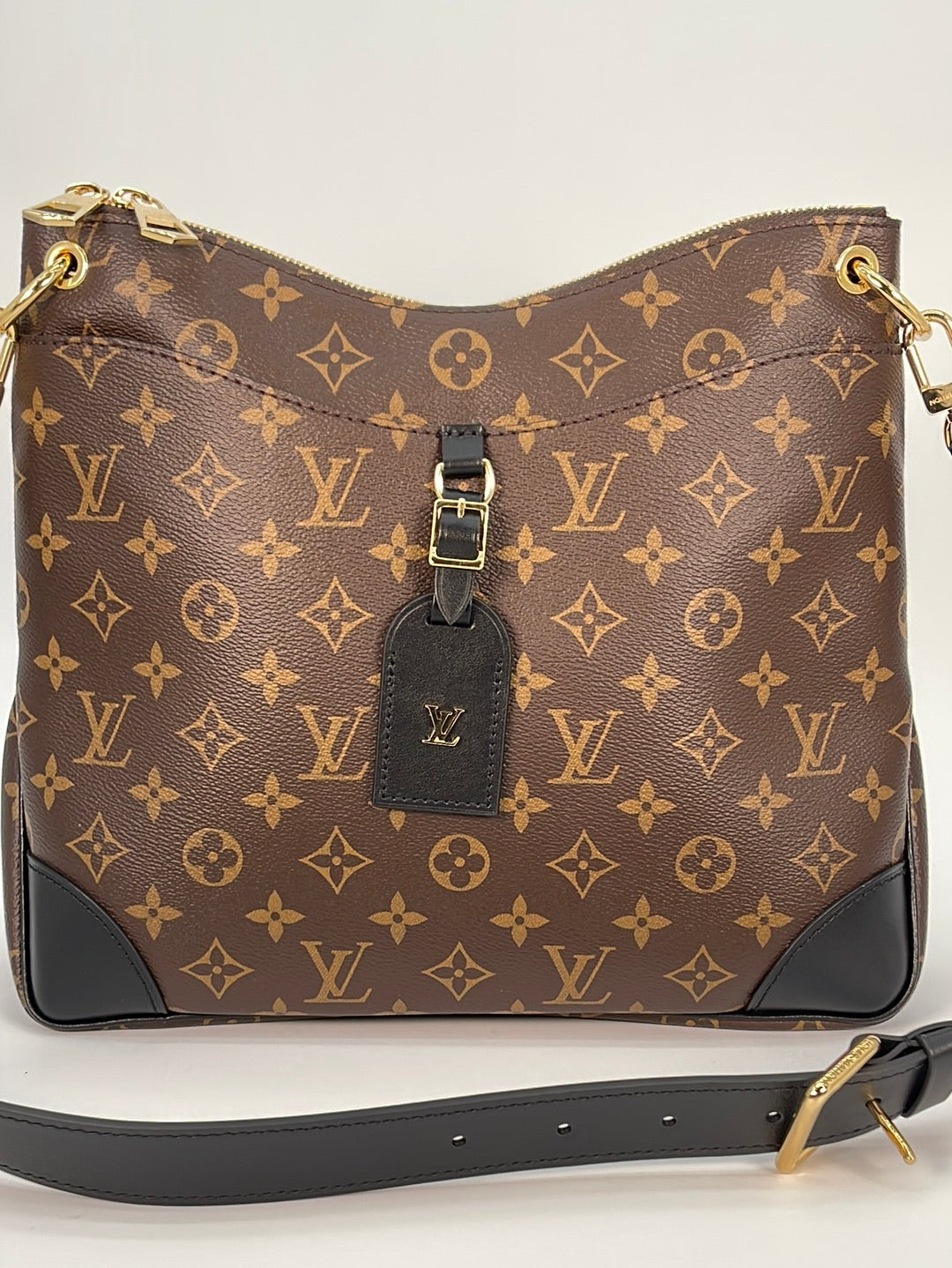 Louis Vuitton Odeon MM Brown Monogram Crossbody Bag in 2023
