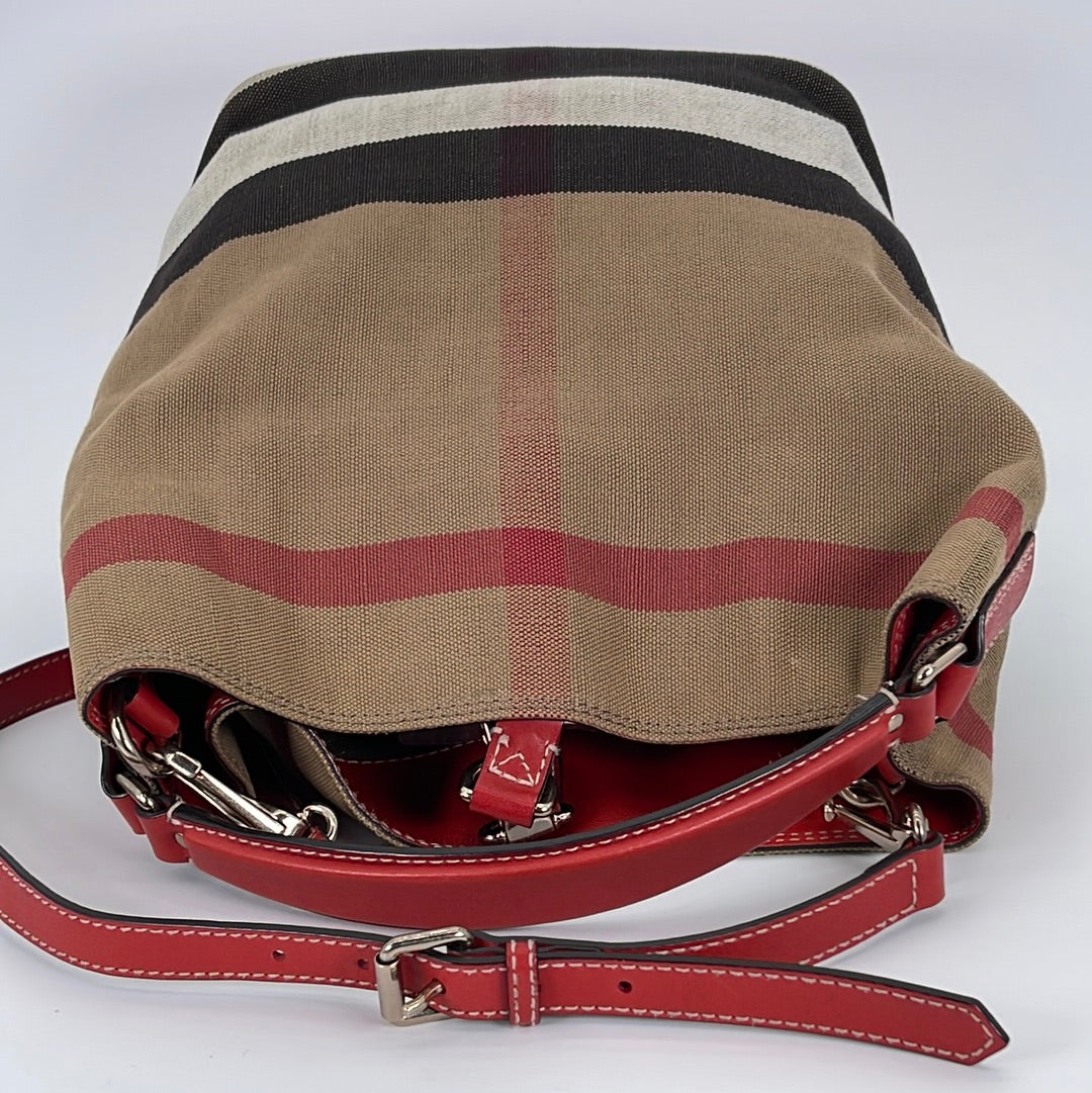 Bucket bags Burberry - Large Ashby canvas bag - 39978501