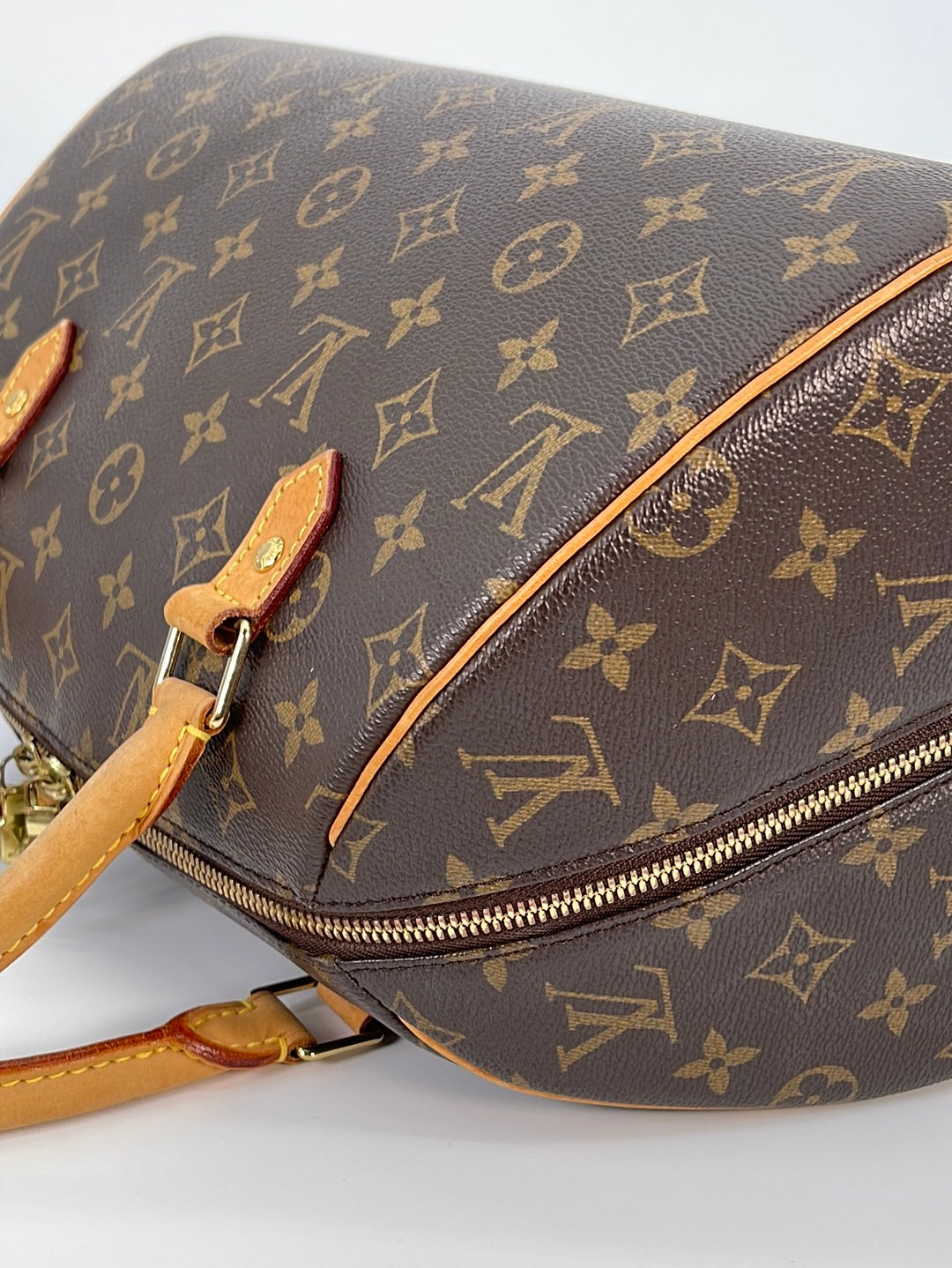 Pre-owned Louis Vuitton 2006 Rivera Mm Tote Bag In 褐色