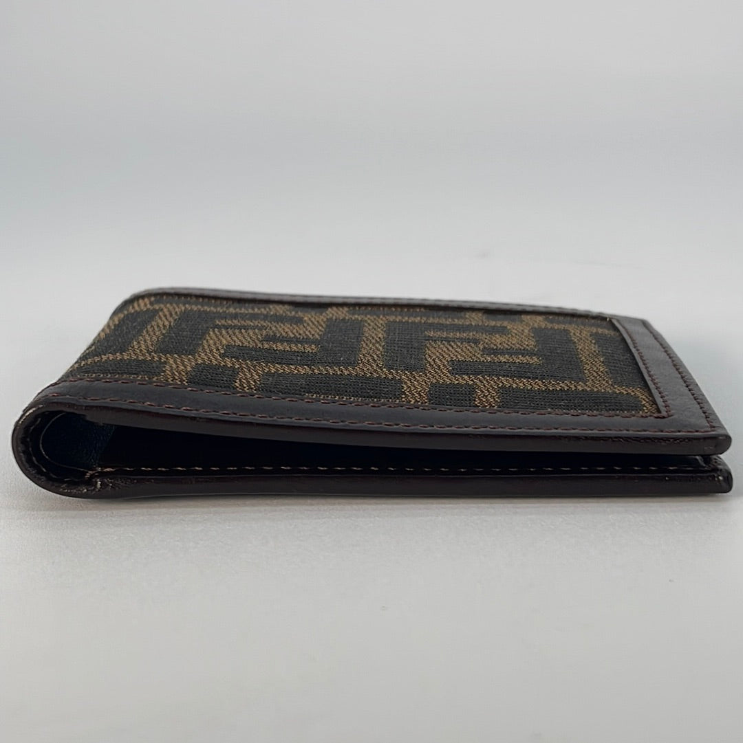 Fendi Zucca Wallet Black NEW