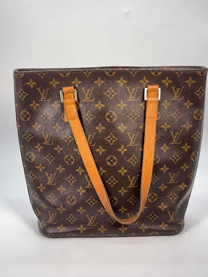 Louis Vuitton Monogram Large Shopper Bag Brown