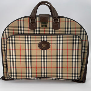 Unisex Vintage Burberrys Bag Burberry weekend Bag Travel bag Nova Check