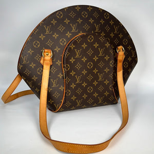 Louis Vuitton Vintage Monogram Canvas Ellipse GM Shoulder Bag For