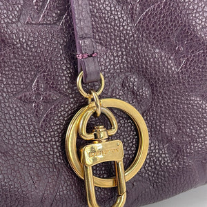Artsy leather handbag Louis Vuitton Purple in Leather - 36239090