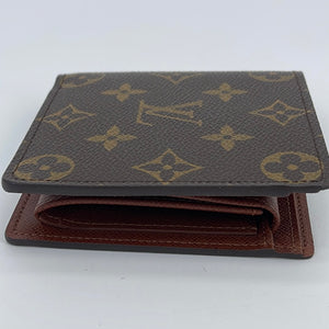 Louis Vuitton Vintage Monogram Canvas Vertical Bifold Long Wallet Brown  Cloth ref.669289 - Joli Closet