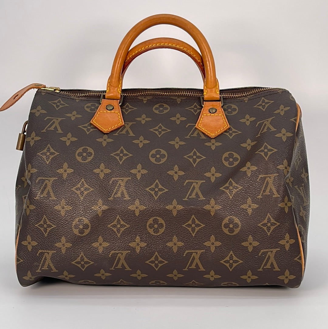 Preloved Louis Vuitton Monogram Speedy 30 Bag VI8909 032923 ...