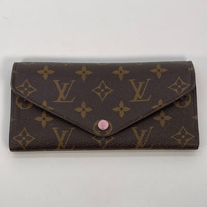 Louis Vuitton - Authenticated Victorine Wallet - Leather Brown for Women, Very Good Condition