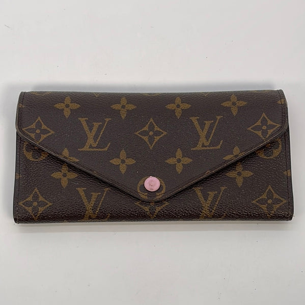GIFTABLE Preloved Louis Vuitton Monogram Canvas and Pink Leather Zoe T –  KimmieBBags LLC