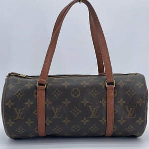 Louis Vuitton Monogram Papillon Bag 30 Brown