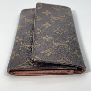 Louis Vuitton Vintage Black Taiga Porte Chequier Checkbook Wallet Leather  ref.984452 - Joli Closet