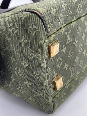 Preloved Louis Vuitton Green Min Lin Monogram Josephine PM Handbag 62W –  KimmieBBags LLC