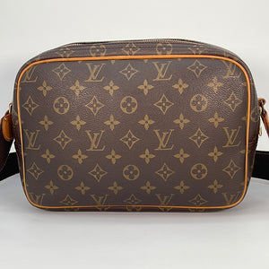Autre Marque Louis Vuitton Monogram Reporter PM Crossbody Messenger Bag  Leather ref.371002 - Joli Closet