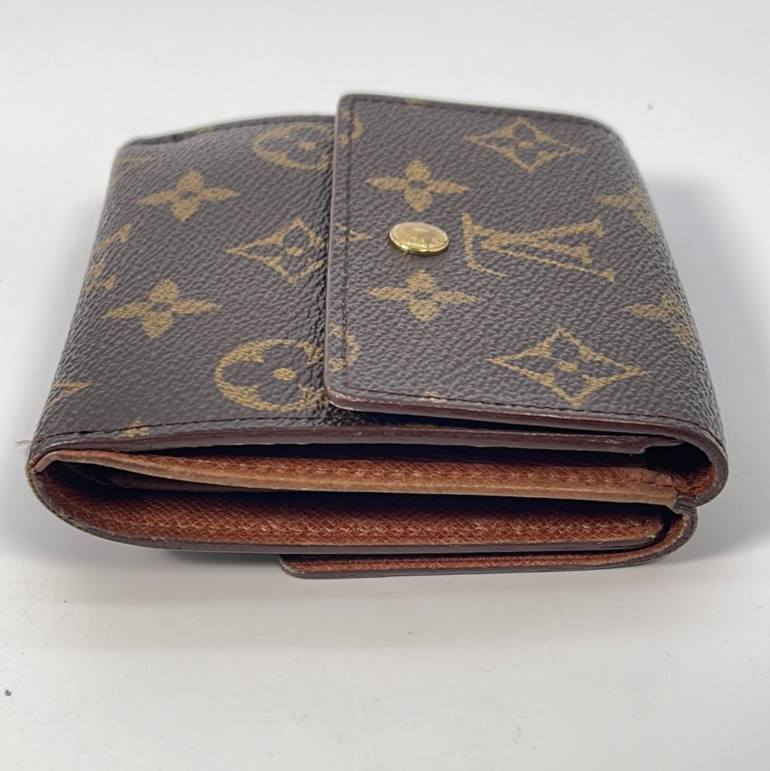 Louis Vuitton Paris Tri-Fold Wallet Made in France of Goatskin Leather -  Oahu Auctions