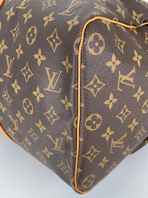 Vintage Louis Vuitton Brown Monogram Jumbo Duffle Bag – Treasures