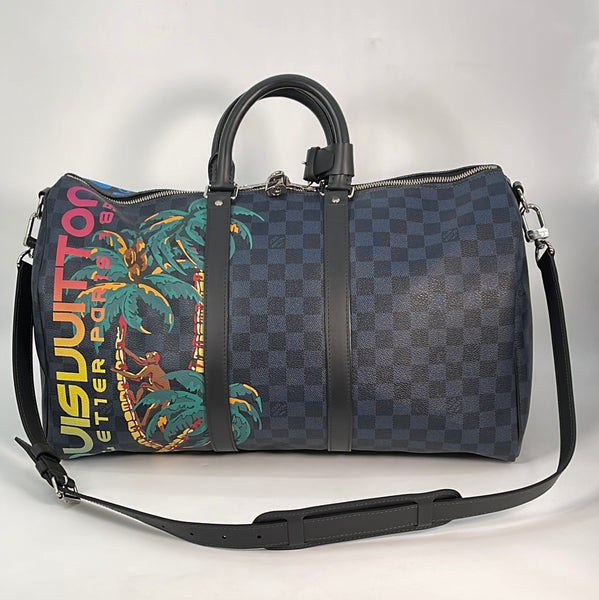 PRELOVED Louis Vuitton City Keepall Bandolier Bag JXXCGVK 040623