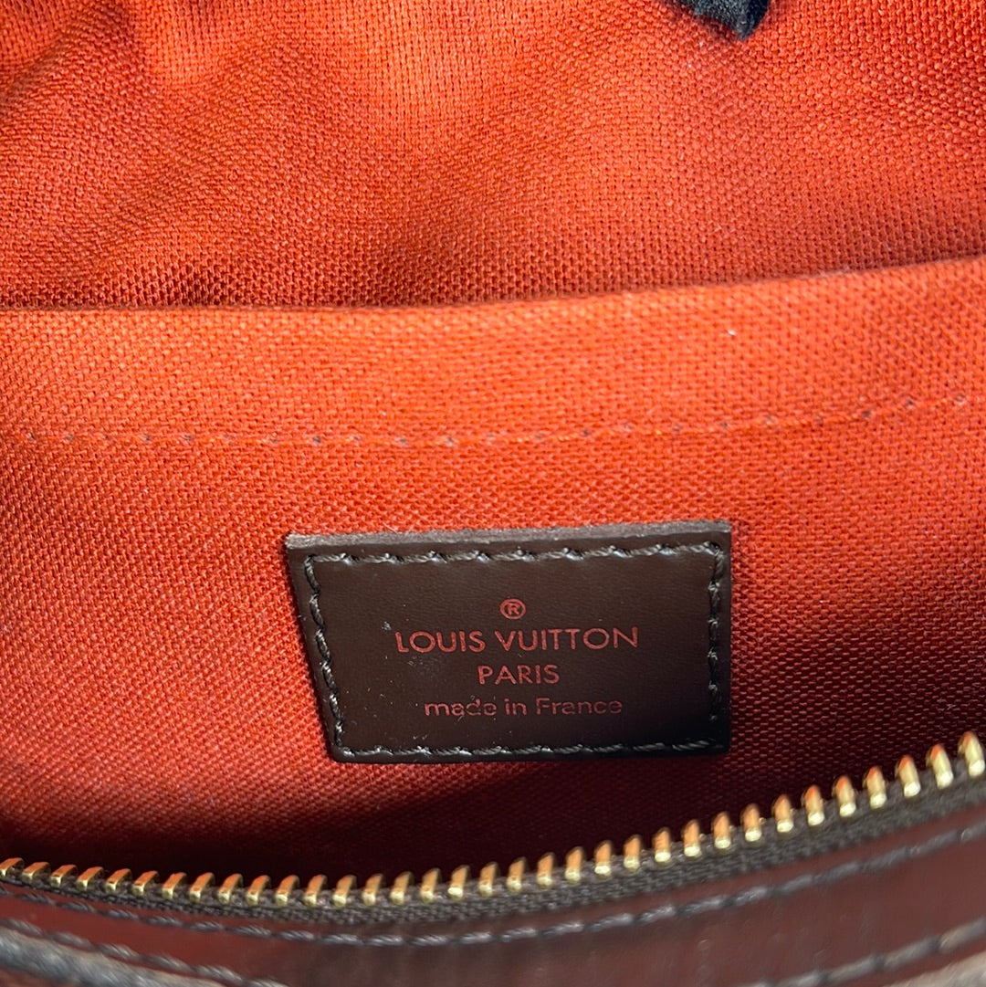 Brown Louis Vuitton Damier Ebene Navona Baguette – Designer Revival