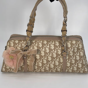Christian Dior Trotter Romantique Boston Bag  LuxuryPromise