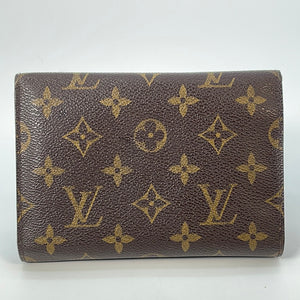 Authenticated Used Louis Vuitton Portefeuille lock mini M69340 wallet  3-fold unisex 