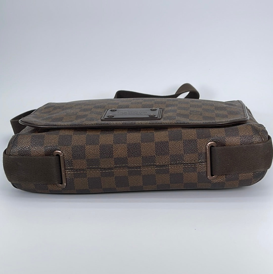 กอkoy brandname - Louis Vuitton Damier Ebene Canvas Brooklyn GM Messenger  Bag สะพายแล้วหล่อขึ้นอีก 5 level 🥰