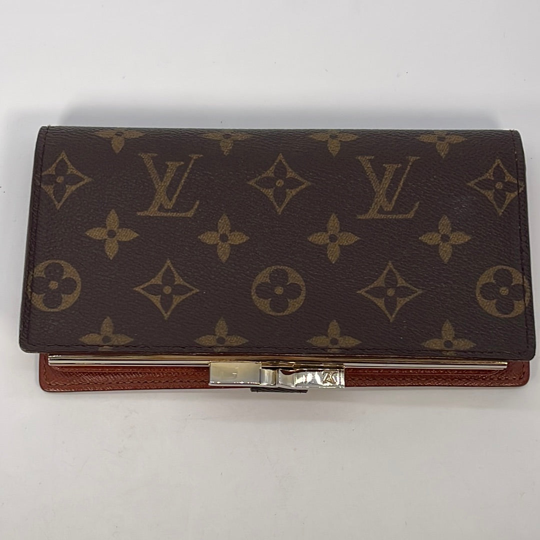 Vintage Louis Vuitton Monogram Long Wallet Continental Clutch SD0070 0 –  KimmieBBags LLC