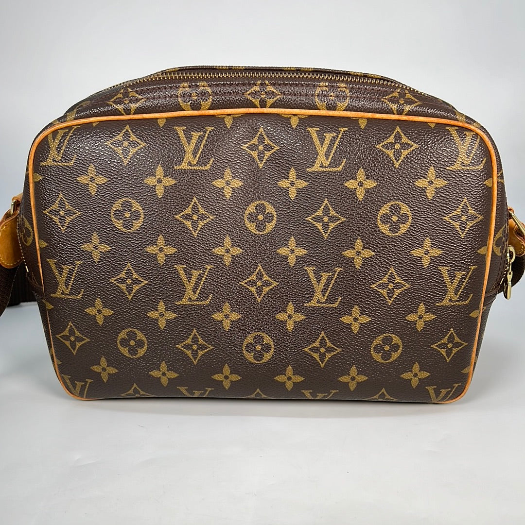Louis Vuitton Vintage Monogram Reporter PM - Brown Crossbody Bags