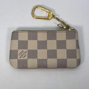 Louis Vuitton Pre-loved Damier Azur Pochette Cles