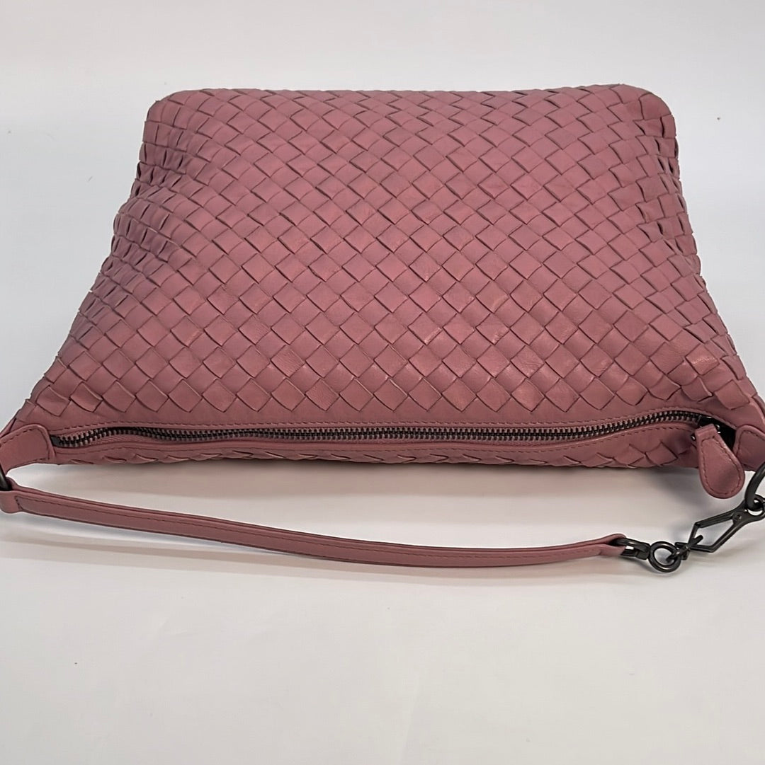 Versace Pink Leather Mini Boston Bag ○ Labellov ○ Buy and Sell