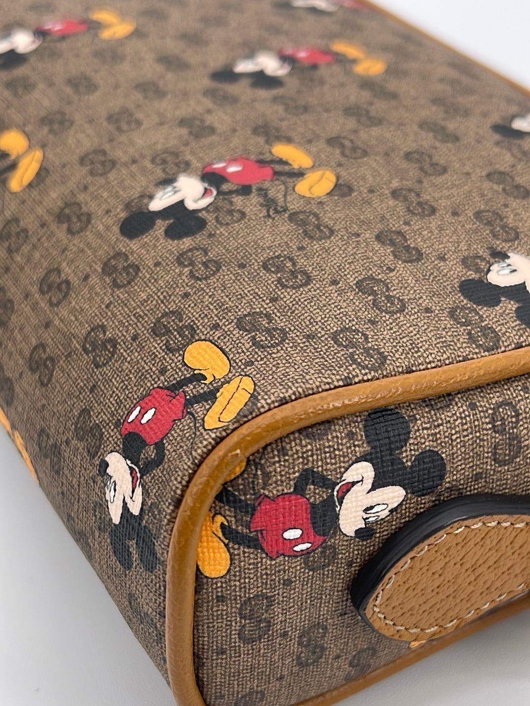 Brown Gucci x Disney Micro GG Mickey Mouse Backpack – Designer Revival