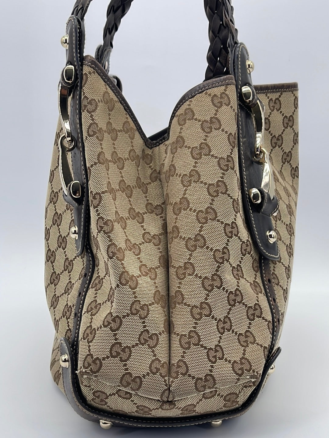 Hobo cloth tote Gucci Beige in Cloth - 35878305